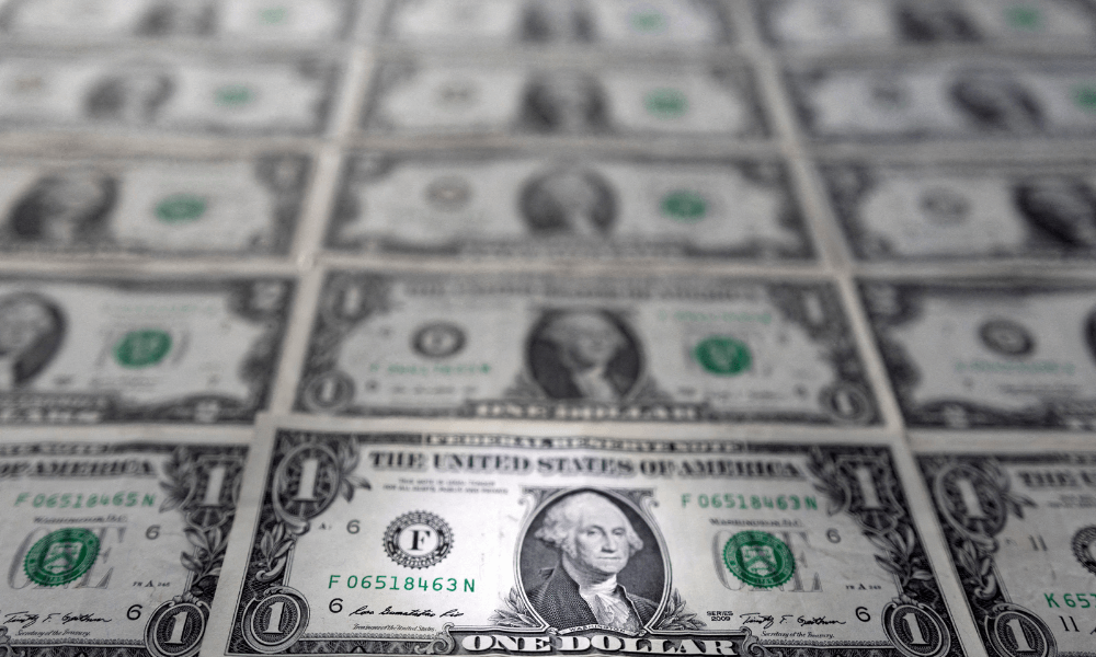 Dollar starts week on strong footing on firm safe-haven bid